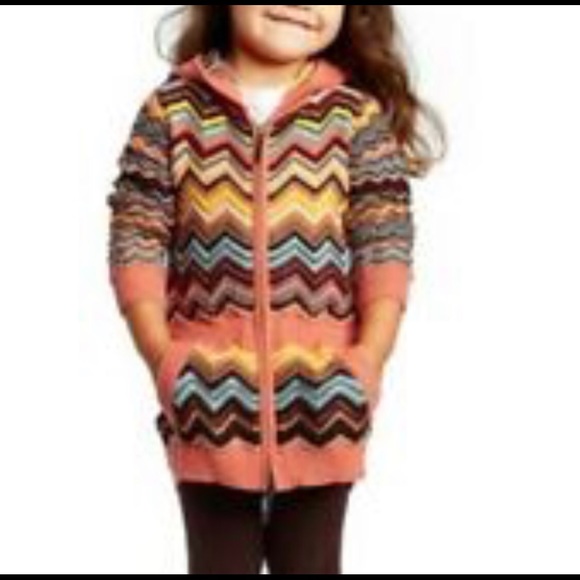 MISSONI TARGET ZIG ZAG ZIP HOODIE SWEATER - Picture 13 of 14